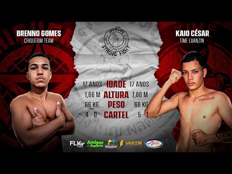 Brenno Gomes vs Kaio César - LUTA COMPLETA - StrongFight