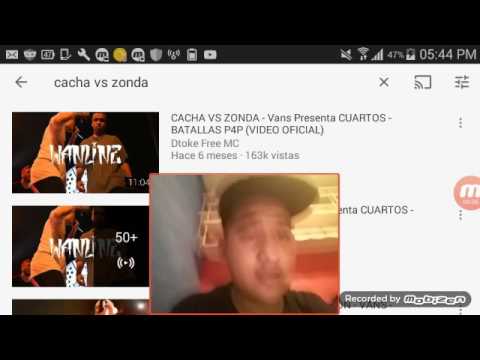Cacha vs zonda reaccion