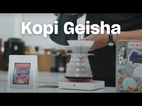 RESEP SEDUH KOPI GEISHA MUDAH DAN ENAK!