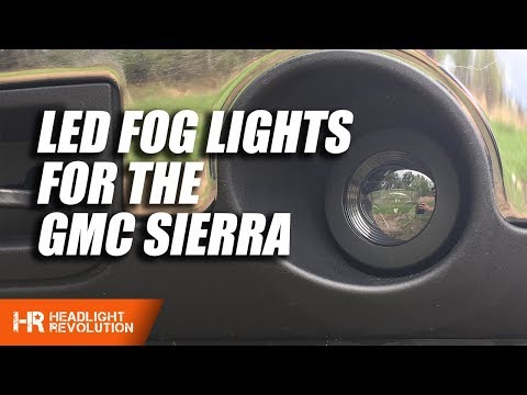 2012 GMC Sierra LED Fog lights by Morimoto Install