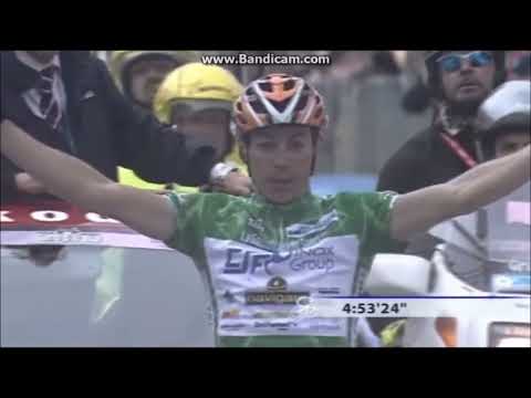Giro d'Italia 2008   Stage 15   Emanuele Sella gagne au sommet du Passo Fedaia