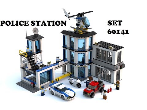 Lego 60141 POLICE STATION Speed Build LDD by PLegoBB