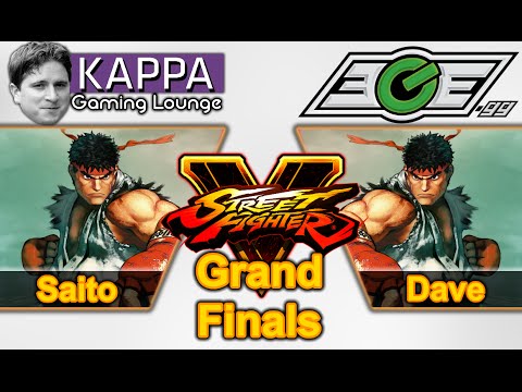 Kappa SFV Weekly #9 - Dave vs Saito - Grand Finals