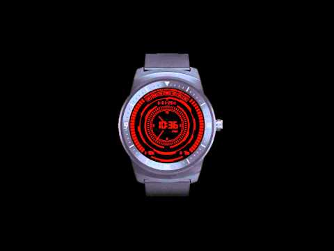 V07 WatchFace for Android Wear video