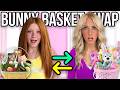 BUNNY BASKETS SiBLiNG GiFT EXCHANGE W 10 KiDS