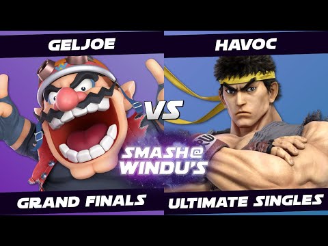 GelJoe (Wario) vs Havoc (Ryu) - Smash @ Windu's 120 - Grand Finals SSBU