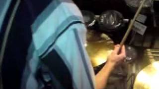 Video thumbnail for 16" Brass Crash Comparing: Sabian Solar, Paiste 101, Zildjian Planet Z, Meinl HCS by Dobosudvar