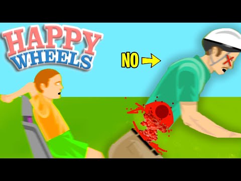 HAPPY WHEELS MA se MUOIO il VIDEO FINISCE! - Happy Wheels [Ep.188]