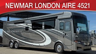 A preview image of the linked video showcasing 2023 Newmar London Aire 4521