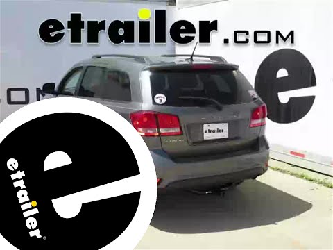 etrailer | DIY Install: Curt Trailer Hitch Receiver on your 2012 Dodge Journey