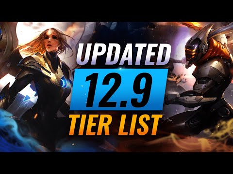 UPDATED Patch 12.9 Tier List: Reworks Running Wild - League of Legends