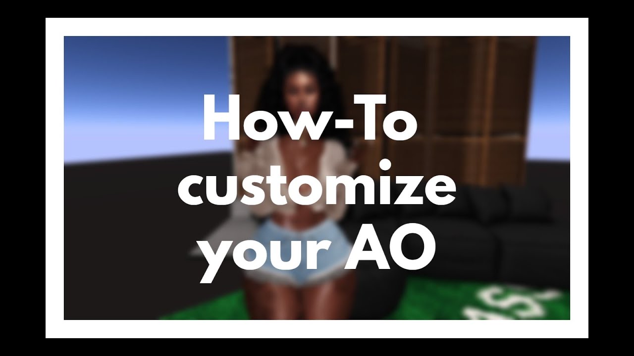 Second Life | Places to find animations | How-To customize your AO