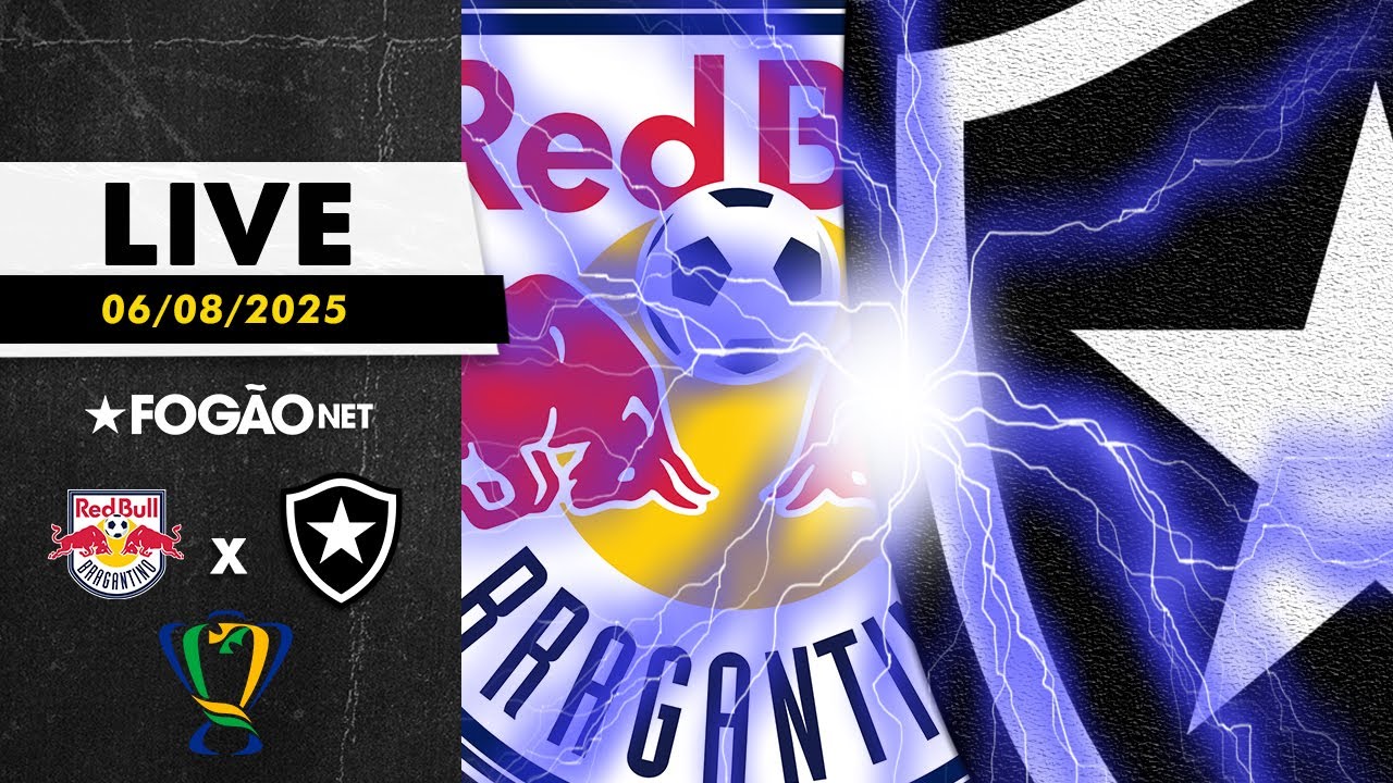 LIVE | Pré-jogo de Red Bull Bragantino x Botafogo, pela volta das oitavas de final da Copa do Brasil