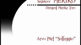 Arvo Pärt "Solfeggio"