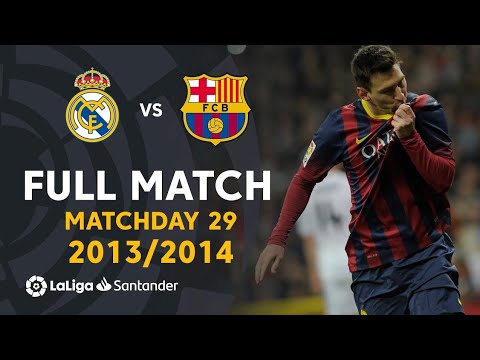 Real Madrid vs FC Barcelona (3-4 ) j29 2013/2014-full match