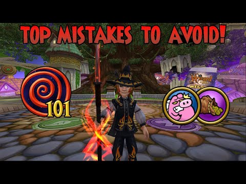 Wizard101: Top Mistakes for Players to Avoid!