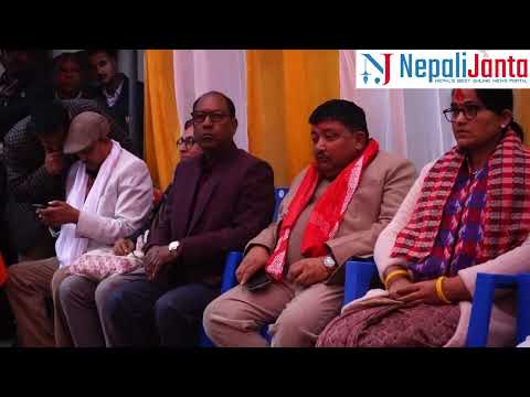 धनुषामा गगनले भने- कांग्रेसमा गुट छैन, ध्वंस गर्ने होइन पार्टी (भिडियो सहित)