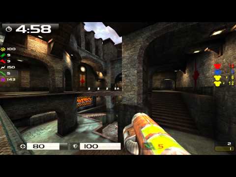 QuakeCon 2013 WB4A: DaHanG (POV) vs. zero4 - Furious Heights (map 1) (01.08.2013)