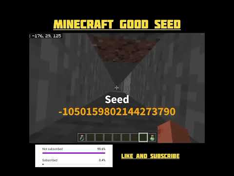 Insane Minecraft Seed Goes Viral! #Shorts