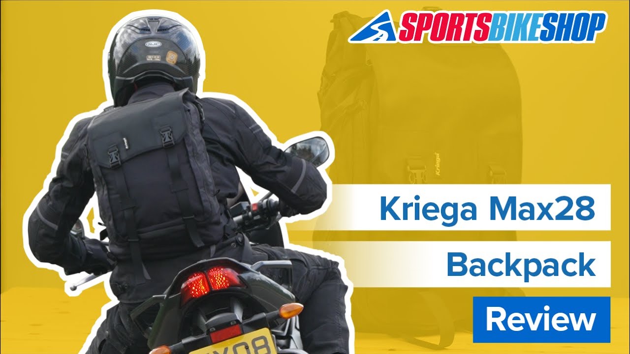 Kriega Max28 Expandable Backpack - Black Video