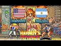Karnov S Revenge MountainDewFKR USA VS ARG Golden Shades Karnovr Fightcade FT10 ファイターズ�