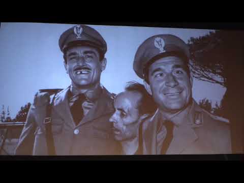 Ugo Tognazzi a Taormina con Jimbo Tognazzi Jr