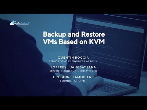 Backup and Restore VMs Based on KVM - CloudStack European User Group Virtual 2022