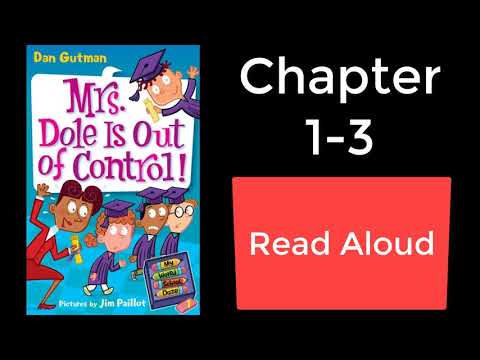僕のおかしな学校生活 #1 ドール先生は手に負えない - 第1章～第3章｜音読｜英語字幕版 (My Weird School Daze #1 Mrs. Dole is Out of Control - Chapter 1-3 | Read Aloud)