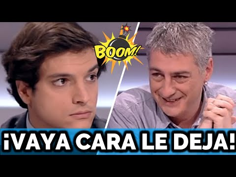 Oskar Matute deja con esta cara al "Borjamari" de VOX (Figaredo) ¡BRUTAL!