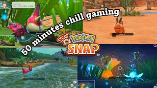 Just Small Pokémon in a Big Nature Park |New Pokémon Snap | Gameplay Ambience