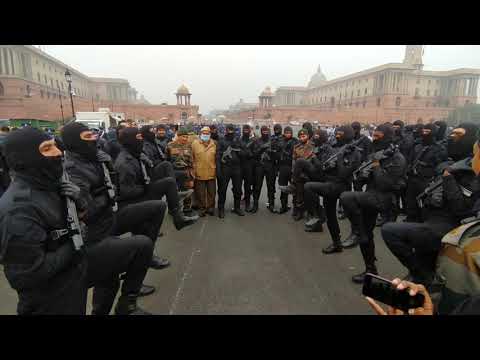 Republic day 2021 Prade Rehearsal By Nsg Commando Part-1