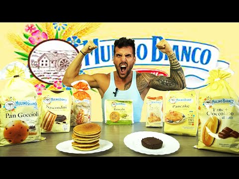 MANGIO TUTTO quello che voglio della MULINO BIANCO | 50 Merendine - MAN VS FOOD #food  #mulinobianco