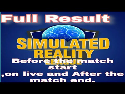 #SRL#SimulatedRealityLeague Simulated Reality Sport Score