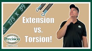 Garage Door Extension Springs vs. Torsion Springs - What