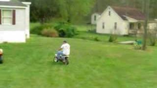 preview picture of video 'Chris Campbell playing on Honda Z50'