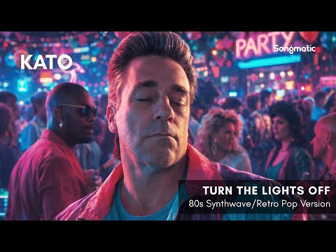 Kato – Turn the Lights Off (80s Retro Synthwave Cover) | Songmatic