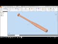 Making A Revolved Baseball Bat