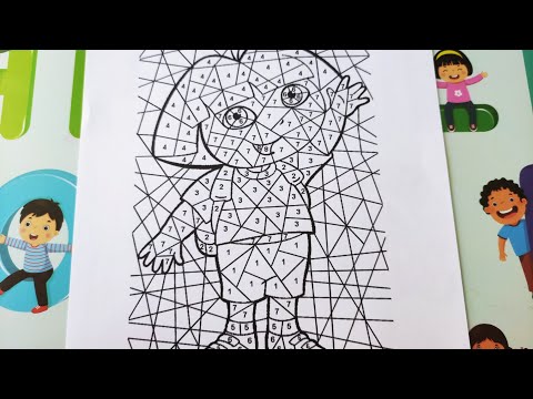 COLORIAGE MAGIQUE DORA L'EXPLORATRICE ACTIVITÉS ENFANTS 🖍️🖍️