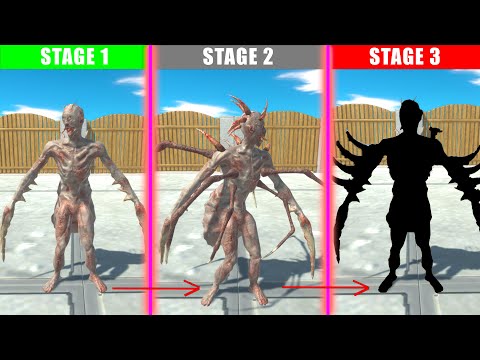 EVOLUTION OF SABER GHOUL - Animal Revolt Battle Simulator ARBS