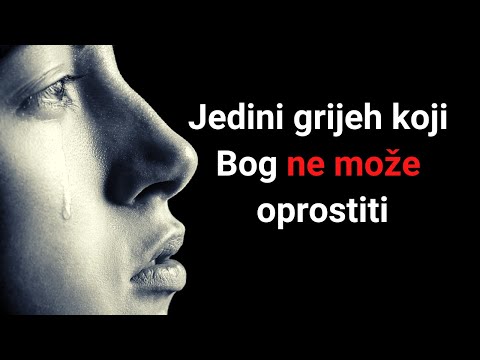 Jedini grijeh koji Bog ne može oprostiti (a mnogi to ne znaju)
