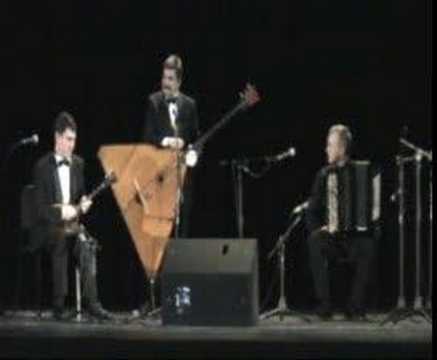 Trio Moscow Nights - Valenki Russian Balalaika, Bayan, Bass