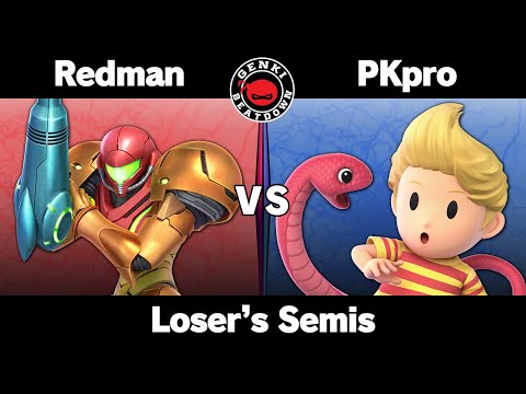 Genki Beatdown #7 - Redman (Samus) vs PKpro (Lucas) - Loser's Semifinals