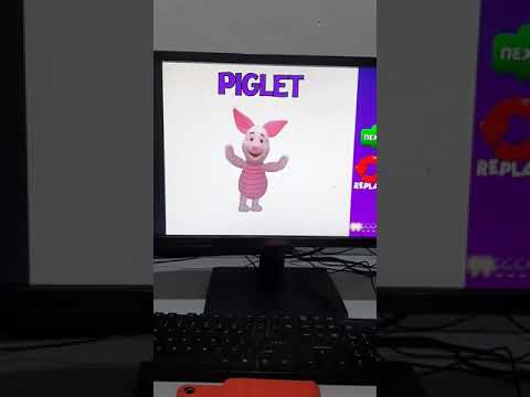 Book Of Pooh - Connect The Letters (Complete) Playthough (Year 2002) Playhouse Disney Game