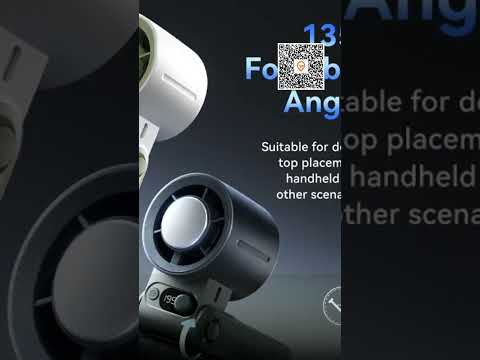 Quạt Cầm Tay Jamay Fan F5Pro - 30H 10000mAh Chống Gió Mạnh 199 Độ Mát Siêu Tốc Giá Chỉ 239K