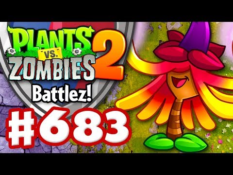Battlez! Witch Hazel Premium Quest! - Plants vs. Zombies 2 - Gameplay Walkthrough Part 683