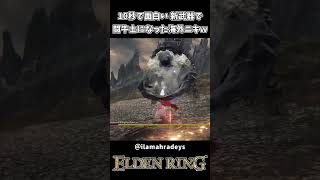 10秒で面白い 新武器で闘牛士になった海外ニキｗｗ【ELDEN RING】