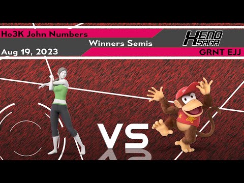 Xenosaga XLVIII Winners Semis - John Numbers (Wii Fit Trainer) vs EJJ (Diddy) - Smash Ultimate