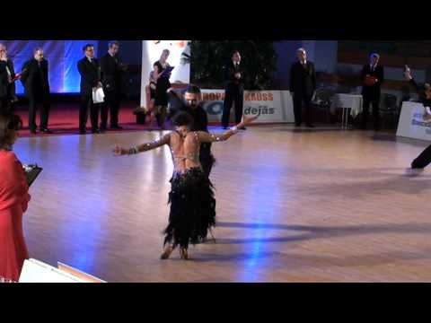 Latvia Open 2011 WDSF International Open LA Marius Balan - Nina Bezzubova final rumba