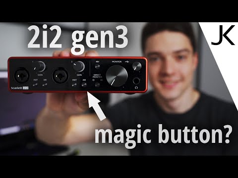 Focusrite Scarlett 2i2 gen3 REVIEW (Air Mode? Better than gen2?)