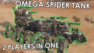 OMEGA SPIDER TANK FUSION - 2 PLAYERS IN ONE [Crossout]